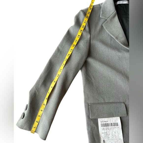 13De Marzo Plaid Blazer Jacket Grey - Picture 16 of 16